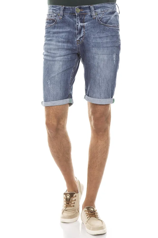 Açık Mavi Denim Şort