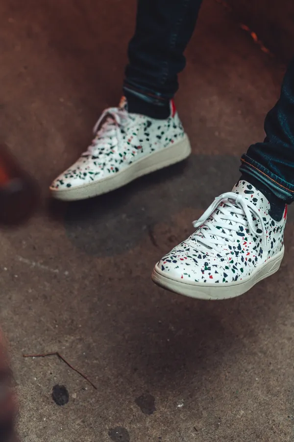 Beyaz Benekli Sneaker