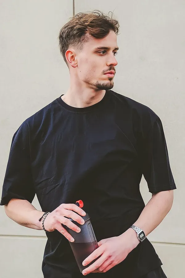 Lacivert Basic Tişört