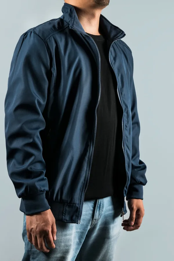 Lacivert Bomber Ceket