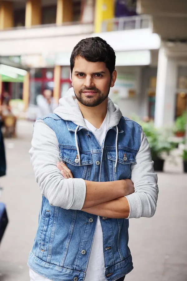 Mavi Denim Yelek ve Kapüşonlu