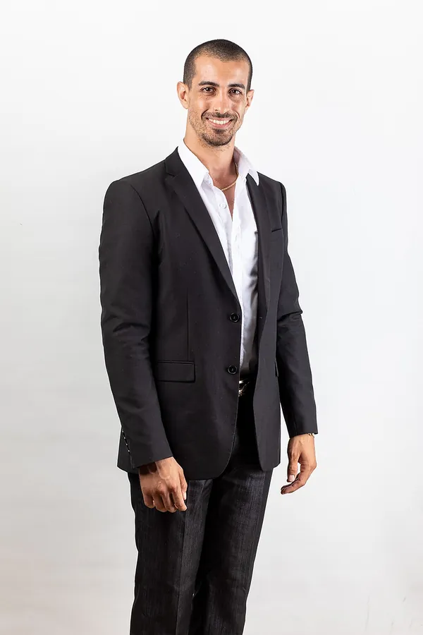 Siyah Tek Düğme Blazer
