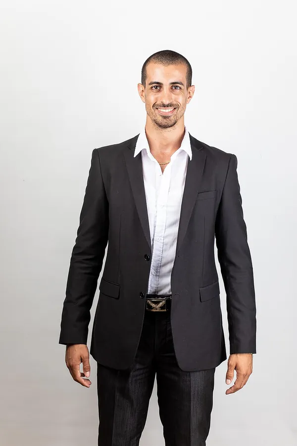 Siyah Tek Düğme Blazer