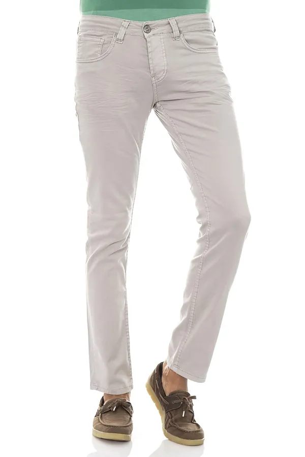 Taş Rengi Slim Fit Pantolon