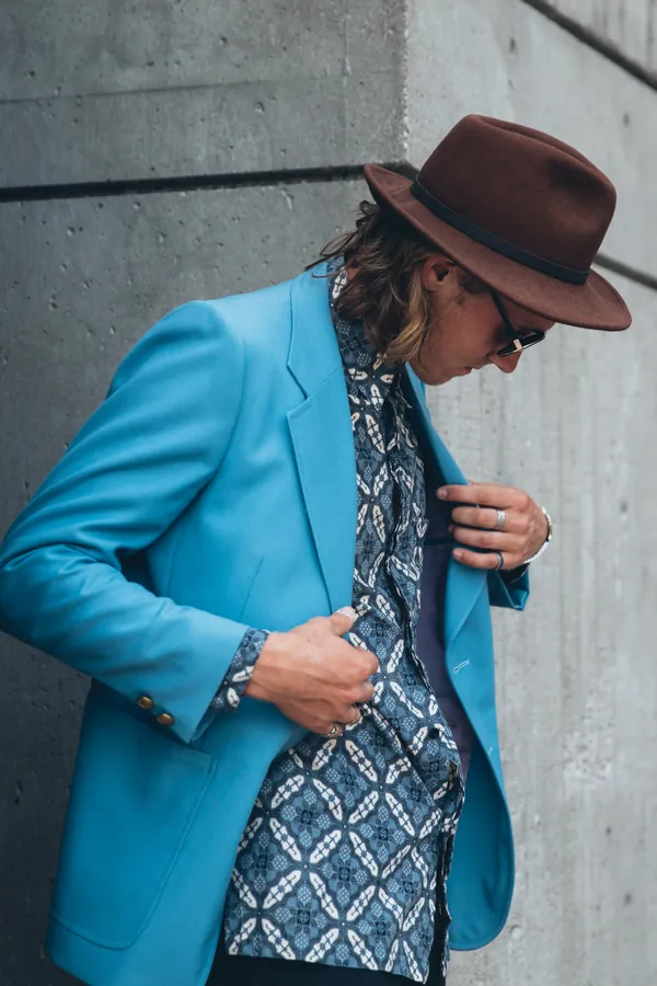 Turkuaz Blazer Ceket